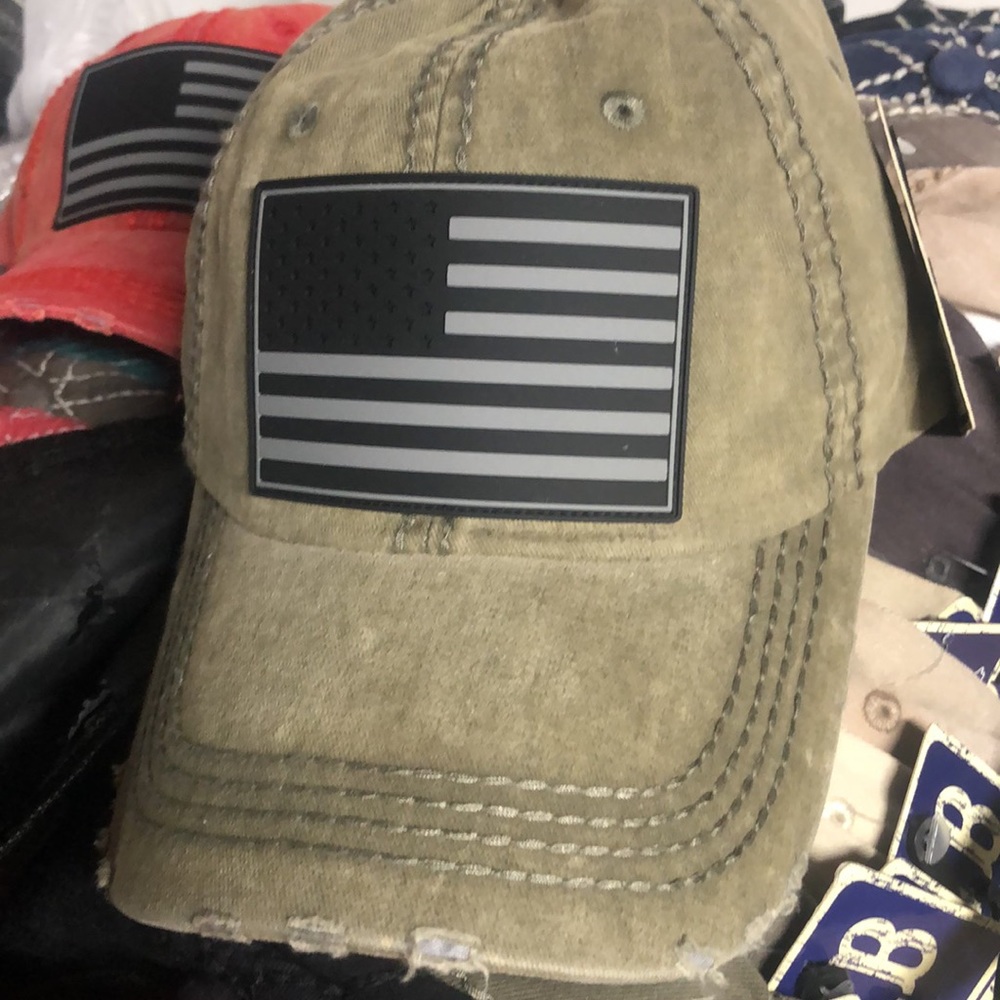 FLAG patch VINTAGE BALLCAP - Picture 2 of 5